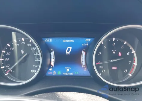 2019 Maserati Levante Granlusso z USA, uszkodzony, nr VIN ZN661XUL6KX337396